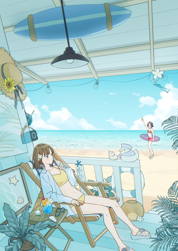 真夏の秘密基地